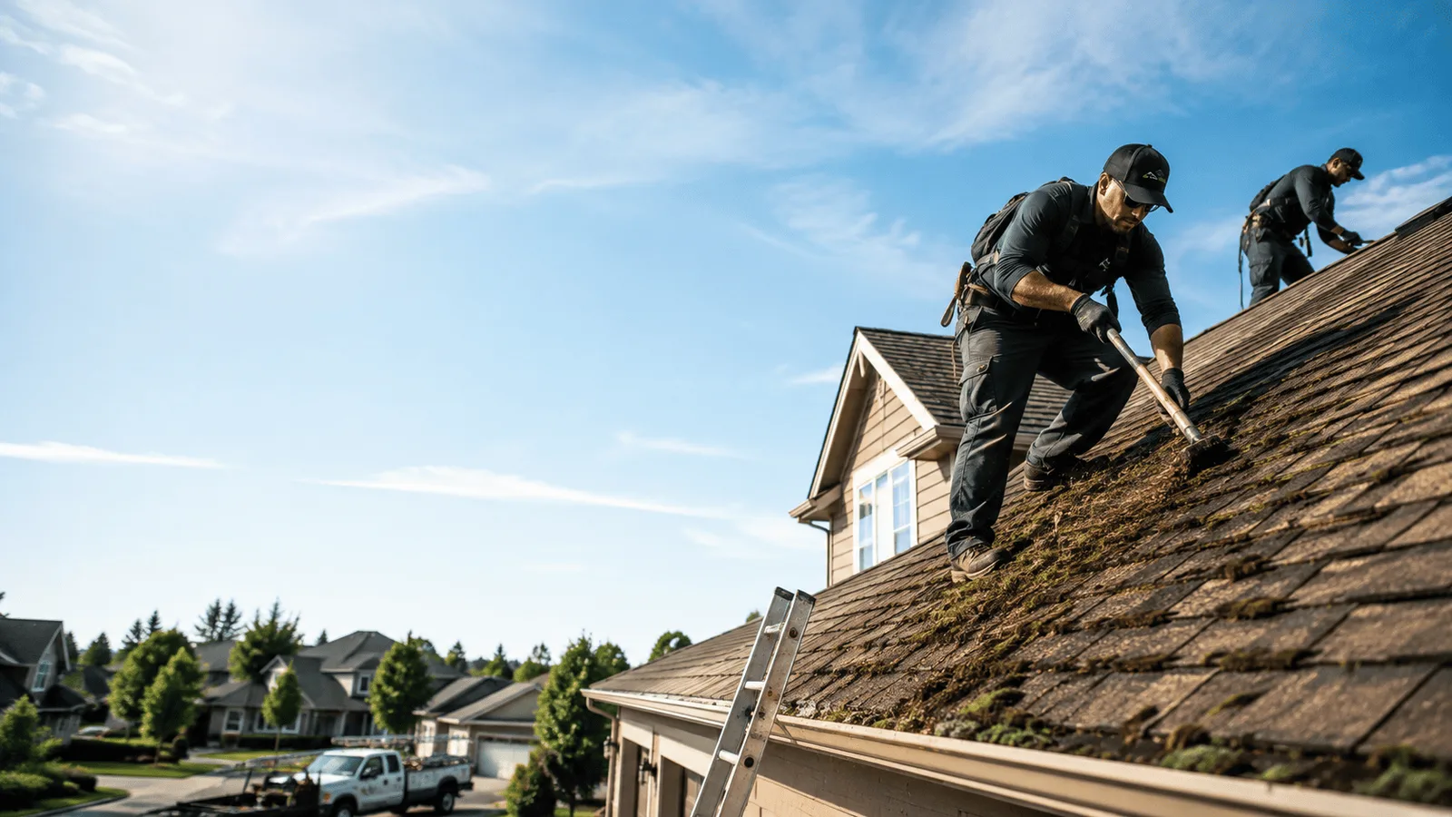 Roof Moss Removal in Kirkman, IA near me